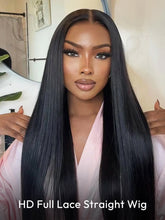 HD Lace Full Lace Human Hair Wigs Transparent Full Scalp Lace Wig