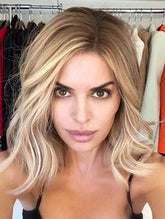 14" Lace Front Shoulder Length Synthetic Wavy Lisa Rinna Wigs