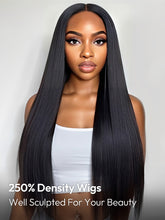 250% Density Wigs 13*6 Straight Hair Lace Front Wig Real Human Hair Wigs