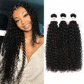 3PCS/Lot Brazilian Kinky Curly Hair Weaves Curly Wave Hair Bundles