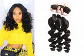 High Quality Loose Wave Weave 3 Bundles Human Hair Bundles Deal