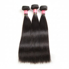 West Kiss Hair 3 Bundles Brazilian Straight Hair Weaving