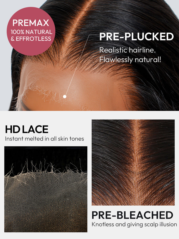 Water Wave Long Hair Wigs 16-36inches Natural Wave Long Lace Front Wigs