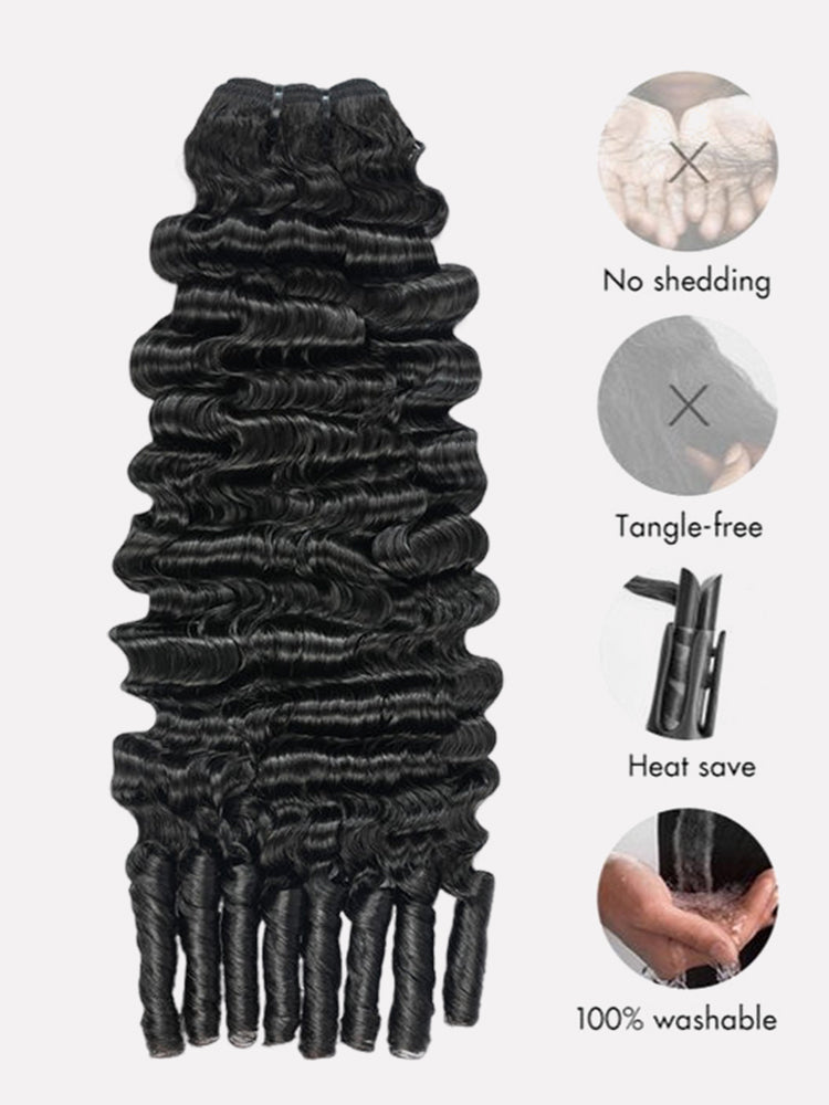 Burmese Curly One Bundle 100% Human Hair 10-30 Inch Weave