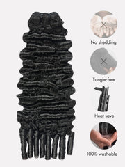 Burmese Curly One Bundle 100% Human Hair 10-30 Inch Weave