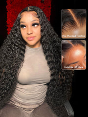 Long HD Lace Wigs 16-36 Inches Loose Deep Wave Long Wavy Lace Front Wigs