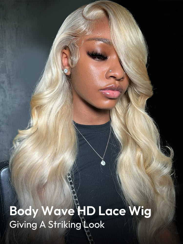 Blonde Wigs 613 Straight Hair 13*6 Frontal Wigs Human Hair Lace Front Wigs
