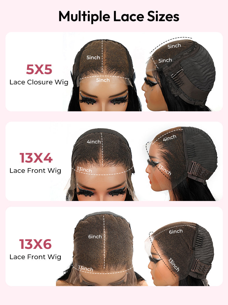 13x6 HD Lace Frontal Wig Curly Wig HD Swiss 13*4 Human Hair Lace Front Wigs
