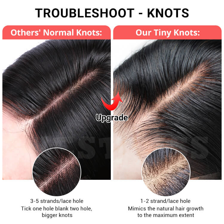 Super High 350% Density HD Lace Front Wigs Thick Body Wave Hair Wig