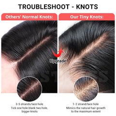 Super High 350% Density HD Lace Front Wigs Thick Body Wave Hair Wig