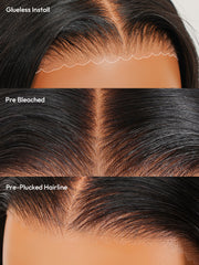 Body Wave Super Invisible LY Lace Front Bob Wigs Bob Lace Front Wigs With Baby Hair Short Wigs