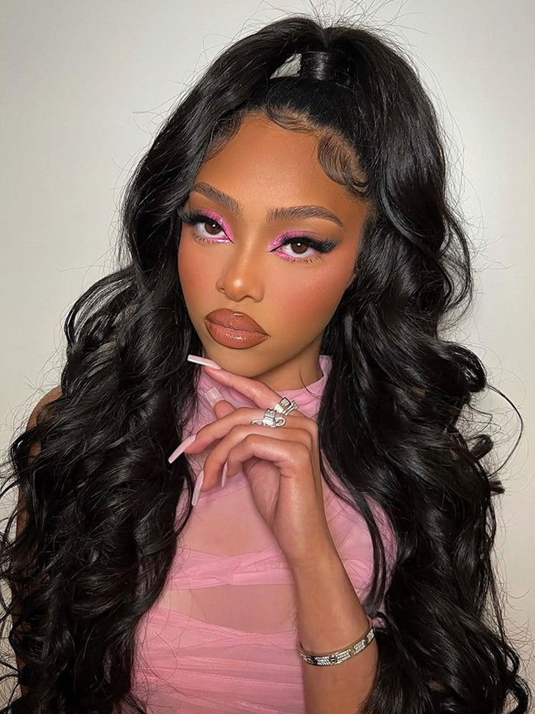 Body Wave 13*6 Long Hair Wigs 40 Inch Wig Affordable Long Lace Front Wigs