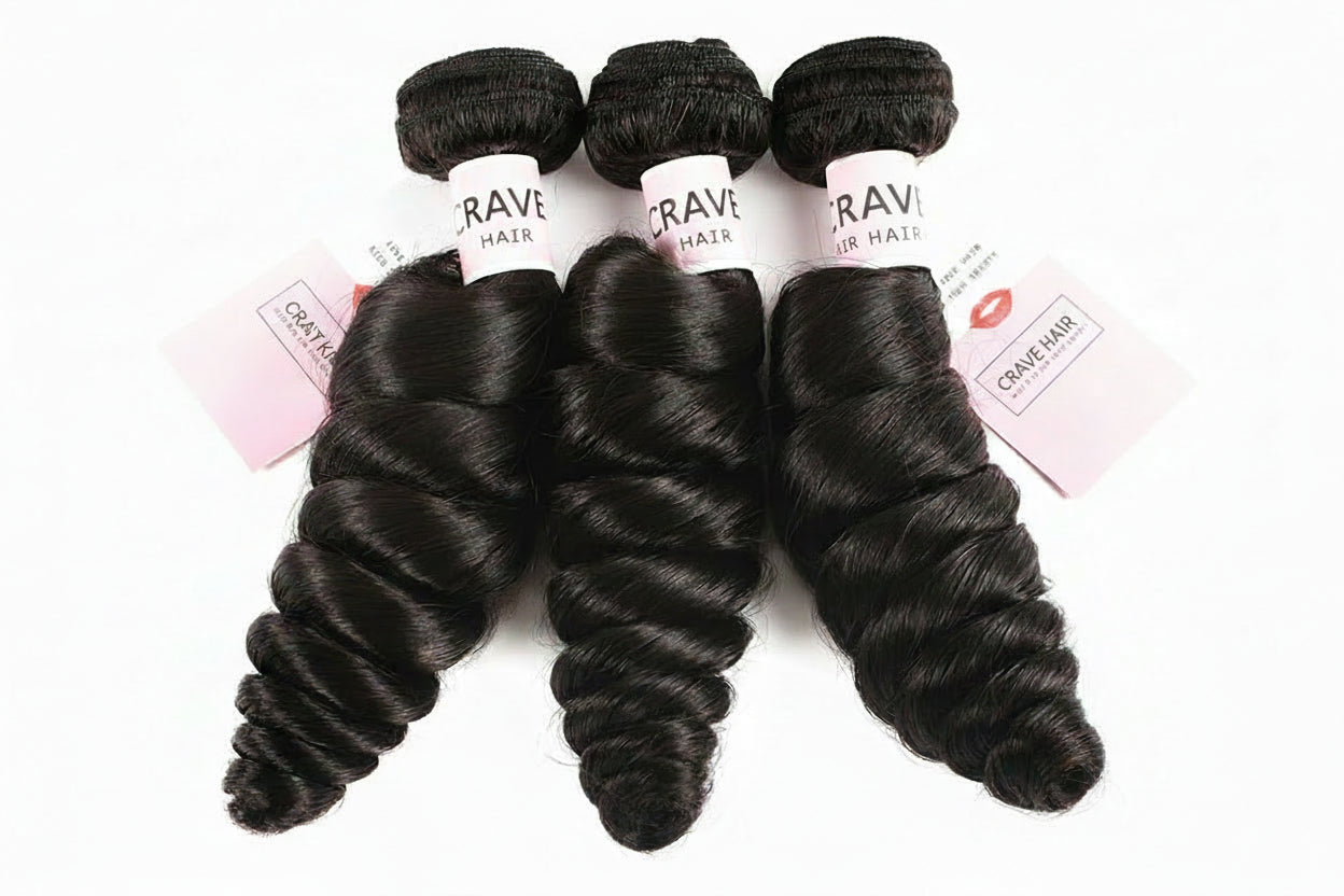High Quality Loose Wave Weave 3 Bundles Human Hair Bundles Deal