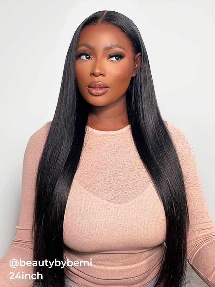 Transparent Wigs Brazilian Lace Front Wigs Straight Human Hair 13x4 HD Lace Wigs